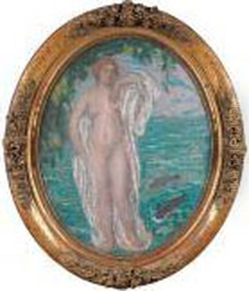 Venus Drapee, Vers 1920. - view 1