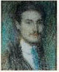 Portrait D'homme by Edmond-Francois Aman-Jean