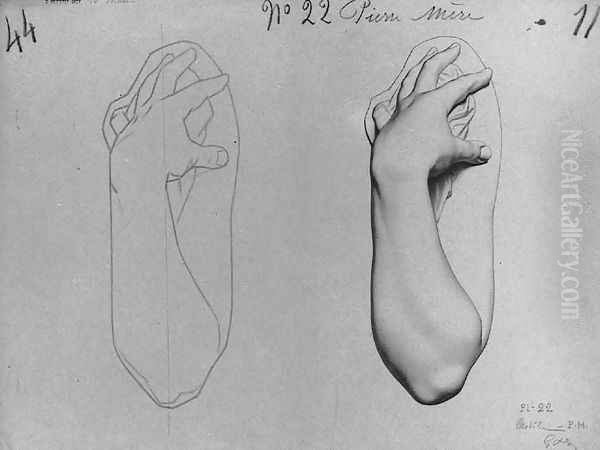 Arm sketch - view 1