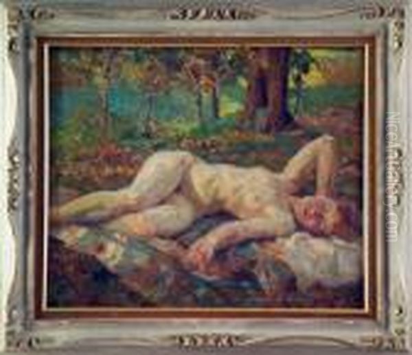 Nudo Di Donna Nel Bosco - view 1