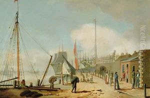 View of the South End, Hull 1809 by William Barton