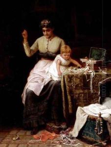 Mischief 1882 by Jane Maria Bowkett