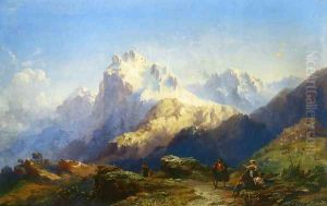 Il Gran Sasso d'Italia by Carlo Bossoli