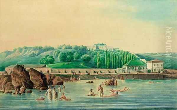 Four Views of Odessa by Carlo Bossoli