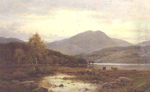 Autumn Evening, Loch Venachar by Alfred de Breanski
