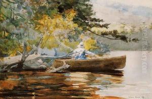 Drifter by Moonlight by Alfred de Breanski