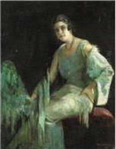Ritratto Di Signora by Giuseppe Amisani