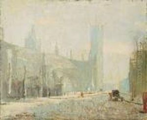 Scorcio Di Londra by Giuseppe Amisani