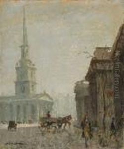 Scorcio Di Londra by Giuseppe Amisani
