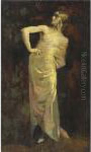 La Modella by Giuseppe Amisani