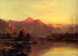 Buttermere, The Lake District by Alfred de Breanski