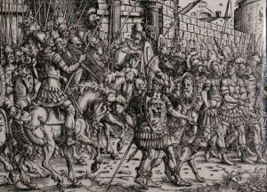 A Pair Of Prints From The History Of Rome A Pair Of Prints From The History Of Rome