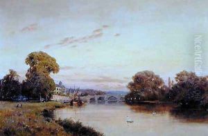 Richmond on the Thames by Alfred de Breanski
