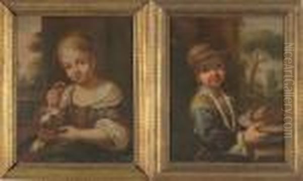 Fanciullo Con Cane - view 1