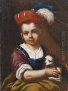 Bambina Con Un Gatto
