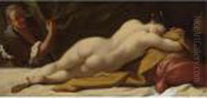 Nude Asleep In An Interior