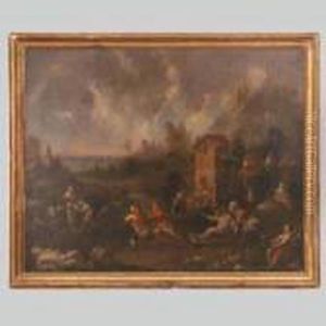 Paesaggio Agreste Con Bambocciata Paesaggio Agreste Con Bambocciata