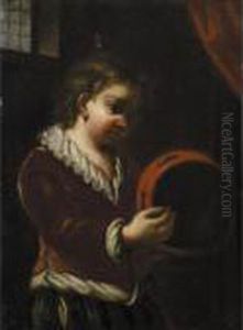 Fanciullo Con Tamburello by Antonio Amorosi