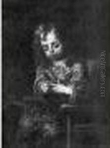 Le Christ Enfant Avec Les Instruments De La Passion by Antonio Amorosi