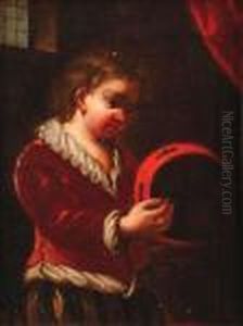 Giovanetta Con Tamburello by Antonio Amorosi