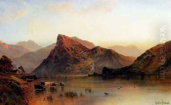 The Glydwr Mountains, Snowdon Valley, Wales - view 1