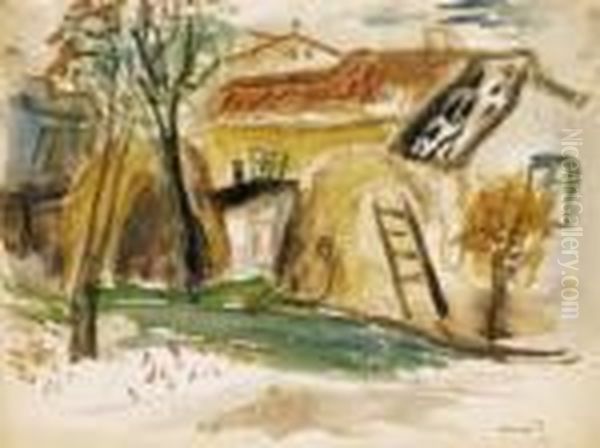 Haystacks In Szentendre - view 1