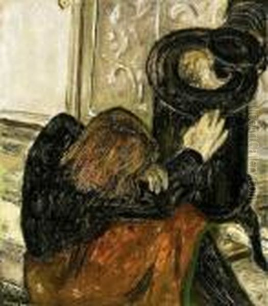 By The Fireside (warming) - view 1