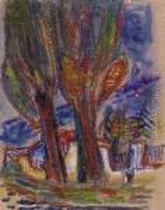 Walk In Szentendre by Imre Amos
