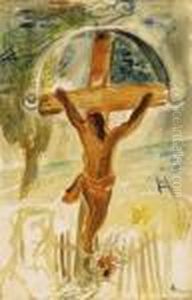 Flying Over A Crucifix by Imre Amos