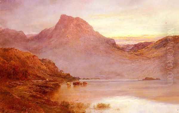 The Evening Glow, Near Arrochar, N.B. - view 1