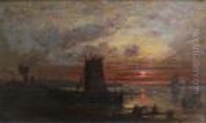 Soleil Couchant by Auguste-Paul-Charles Anastasi