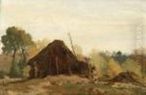 Les Charbonniers by Auguste-Paul-Charles Anastasi