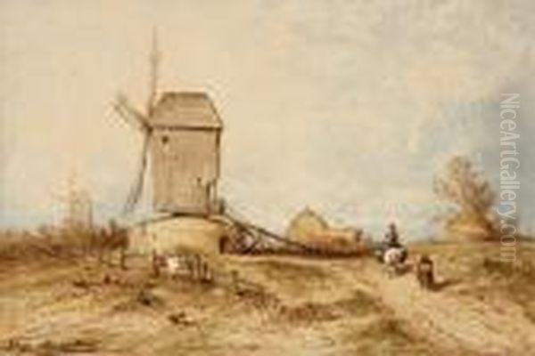 Vue De Hollande : Le Moulin - view 1