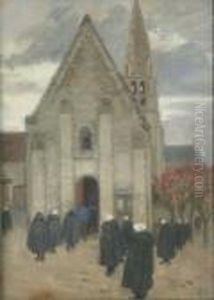 La Jour Des Morts by Auguste-Paul-Charles Anastasi