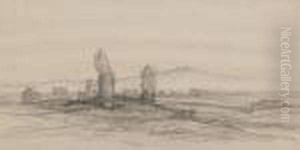Aqueduct Near Rome - view 1