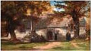 Eglise De Tremalo by Auguste-Paul-Charles Anastasi