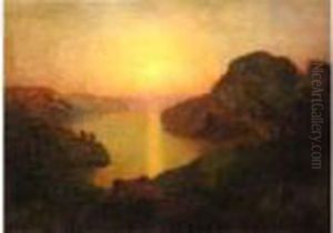 Soleil Couchant by Auguste-Paul-Charles Anastasi