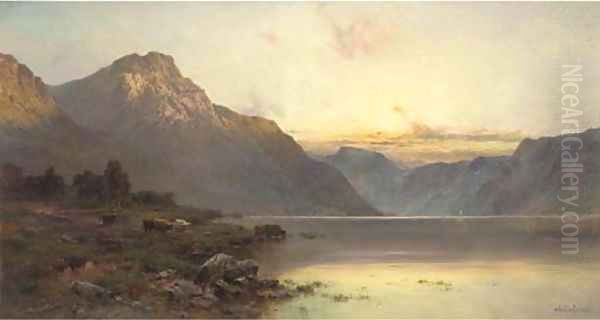 A July evening, Loch Lomond - view 1