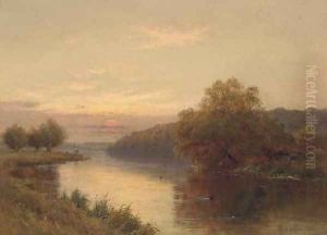 Dusk, Hurley on Thames