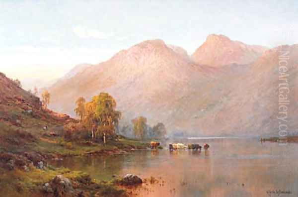 Loch Awe at Sunset - view 1
