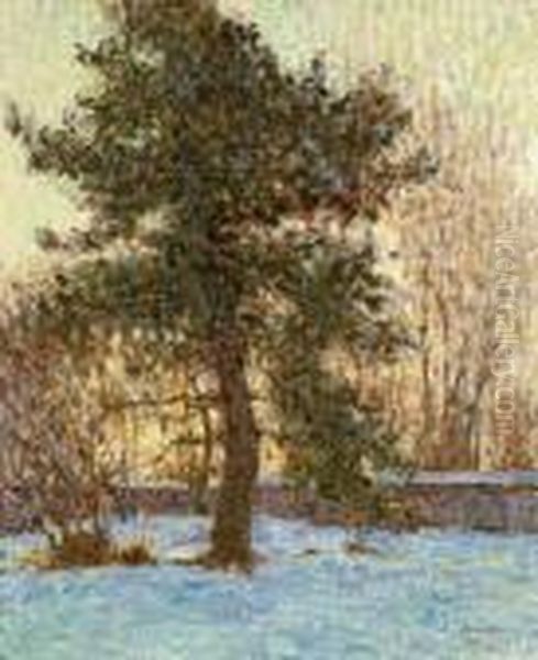 Arbres Sous La Neige - view 1