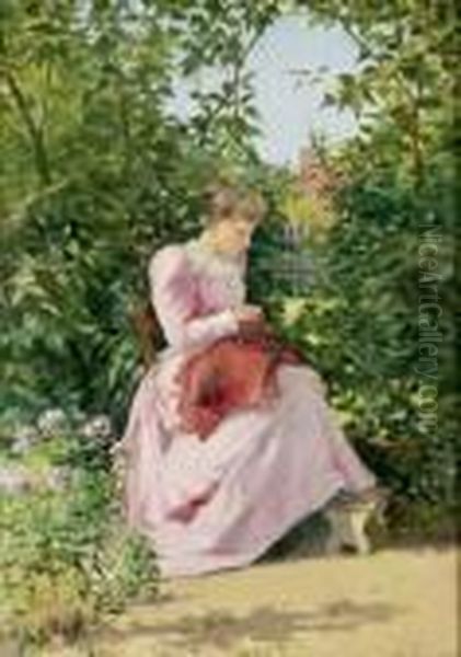 Jeune Femme A La Couture - view 1
