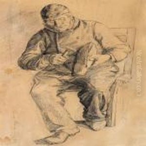 A Shoemaker, Skagen by Anna Ancher