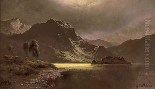 The Silver Strand, Loch Katrine - view 1