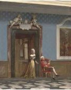 In The Palace by Carl Christian Andersen