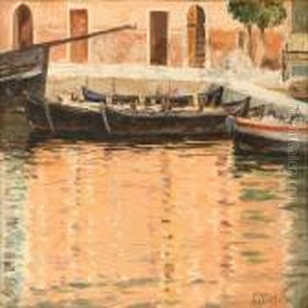 Canal Scene Fromvenice - view 1