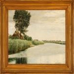 From Odense Stream In Denmark by Cilius Andersen