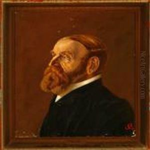 A Portrait Of The Danish Painter Nilaus Fristrup