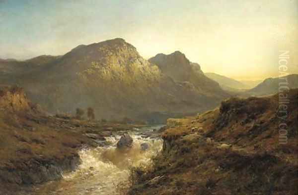 An Autumn Evening-'The Foyers', Invernesshire - view 1