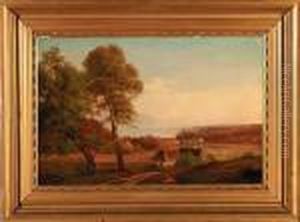 Pejzaz Z Widokiem Na Morze by Anders Anderson-Lundby